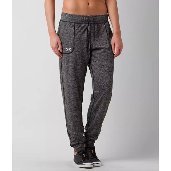Size S Under Armour Grey Tech Twist Jogger Pant - Picture 1 of 5